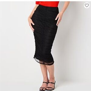 BOLD Elements Black Pencil Skirt